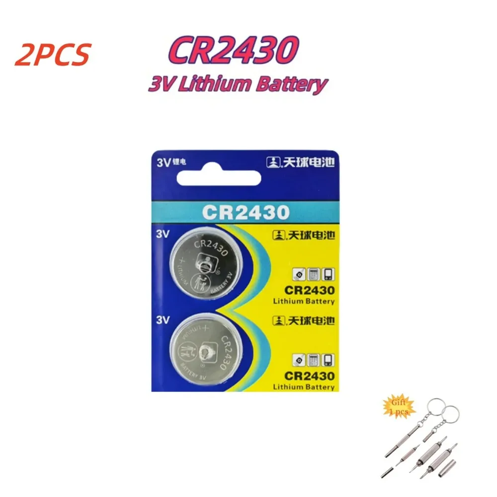 2-50PCS CR2430 3V Lithium Battery CR 2430 DL2430 BR2430 Button Coin Battery for Key Fob Watch Alarm Clock Remote Control