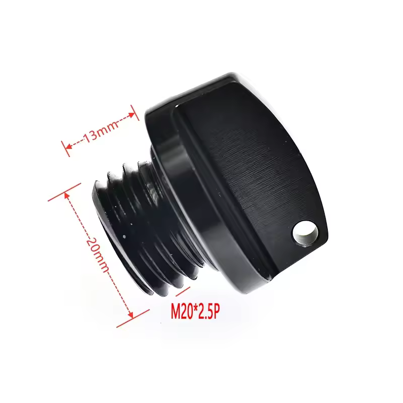 CNC Motorcycle Accessories M20*2.5 Oil Filler Cap Plug For Honda Yamaha Suzuki Kawasaki DUCATI CBR 250RR 1000RR YZ250F YZ450F - Image 2