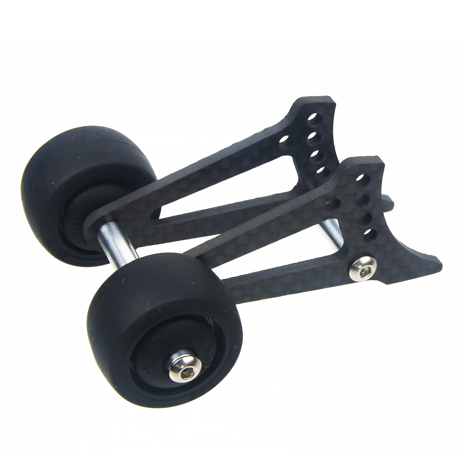 Tamiya CW-01 Kit barra con rotelle regolabile in alluminio per portapranzo, zucca di mezzanotte, cavalletta, Hornet - Aggiornamento fuoristrada RC