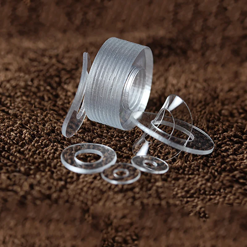 Soft Washer ID1.2mm-28.4mm Thickness 0.3mm-2mm Soft Plastic PVC Transparent Insulating Plain Gasket Ring Spacer Flat Washer
