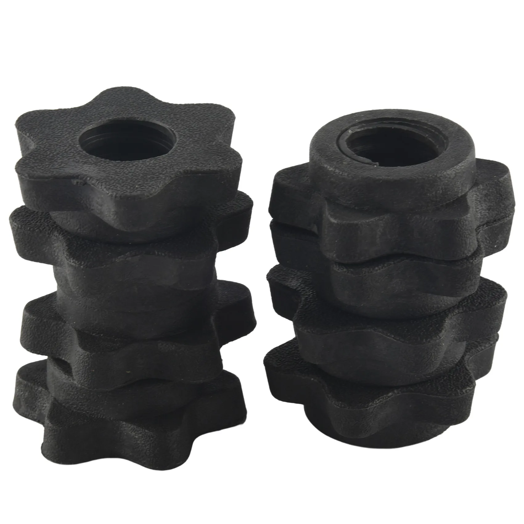 4 Pairs Dumbbell Hex Nut,Dumbbell Rod Nut,Spinlock Collars For Barbells Bars Training Sports