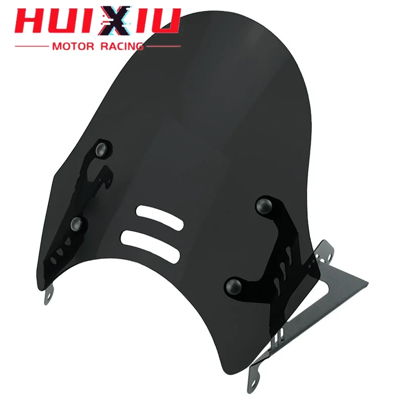 يناسب ياماها xsr700 XSR700 2022 2023 2024 2025 2026 دراجة نارية الزجاج الأمامي الألومنيوم عدة منحرف #5