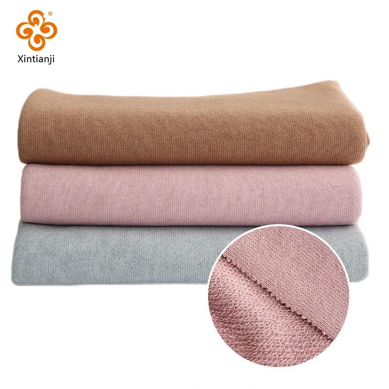 Winter Terry Fabric Thickened 400gsm Designer Hoodie, Pants Sewing Fabric 100% Cotton 50X165cm