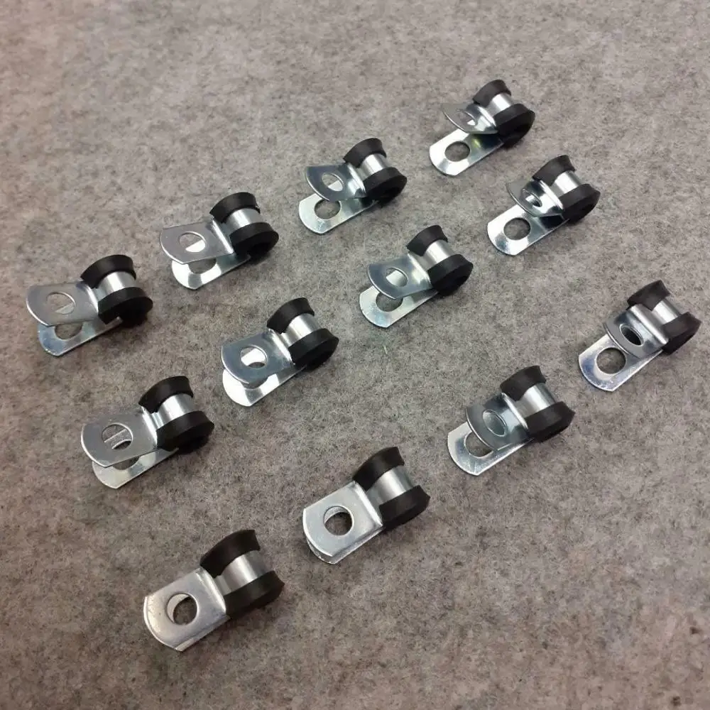 Durable Rubber Brake Line Mount Vibration Damping Pipe Clamp For Kaierda Industrial Equipment Fluid Fastener