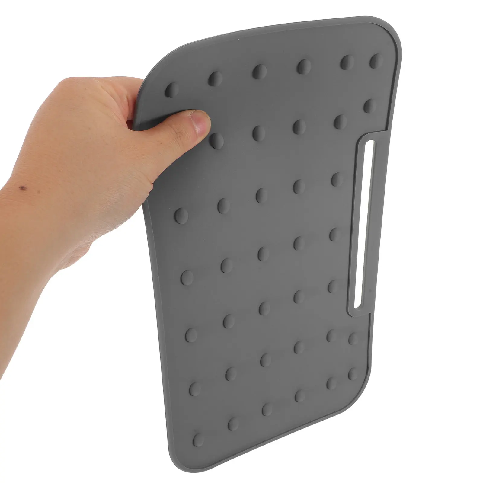 Iron Rest Pad: Portable Heat Resistant Silicone Ironing Pad With Hanging Hole Reusable Ironing Board Rest Mat For Laundry