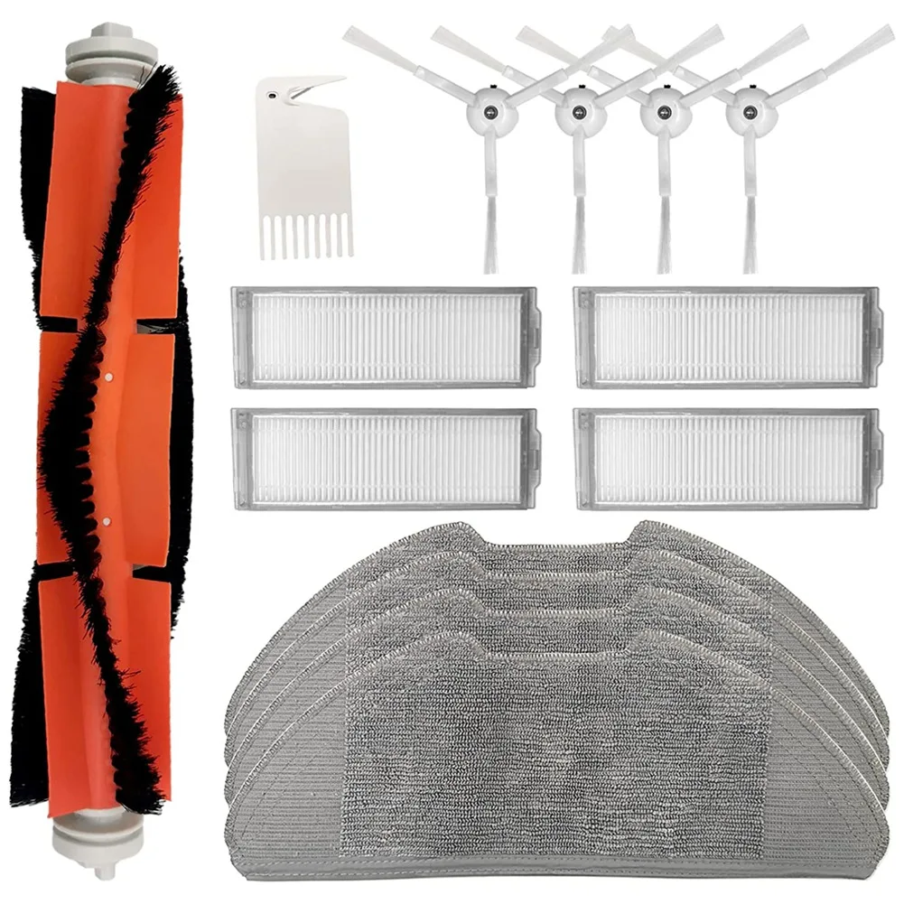 Aktion! Für Xiaomi Mi Robot Vacuum Mop 2 Pro Roboter-Staubsauger-Zubehör-Set, Hauptbürste, Reinigungstücher, Hepa-Filter, Seitenbürste