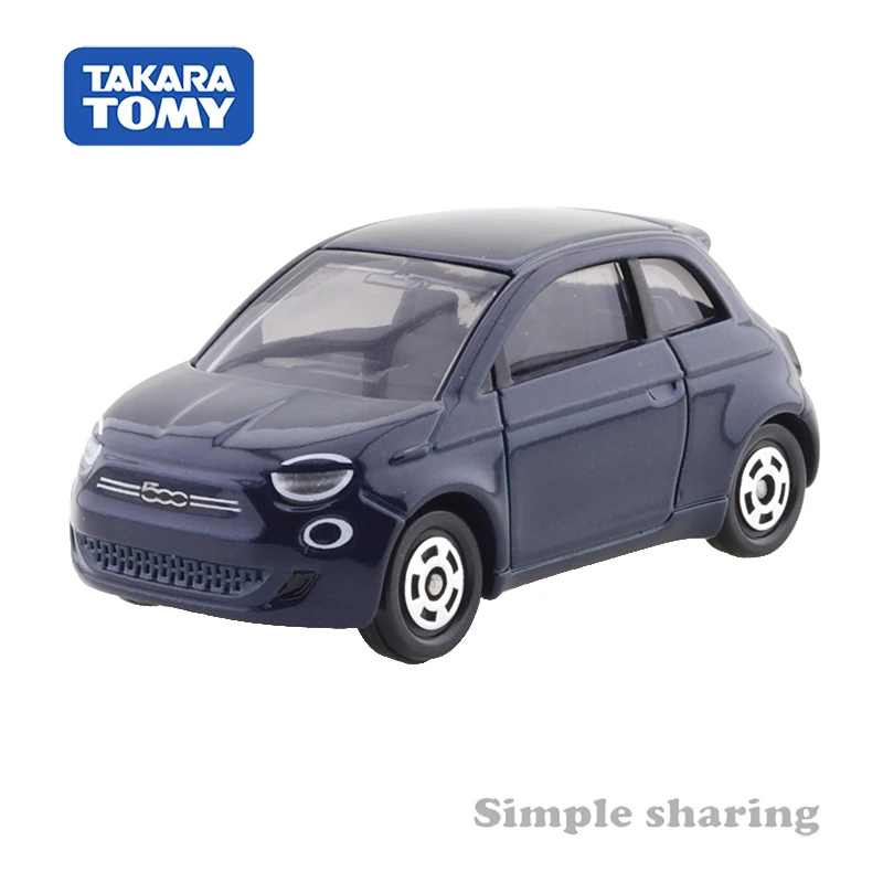 Takara Tomy Tomica No.16 Fiat 500e (prima specifica speciale) auto 1:64 modello di auto simulazione giocattolo collezione di giocattoli per ragazzi