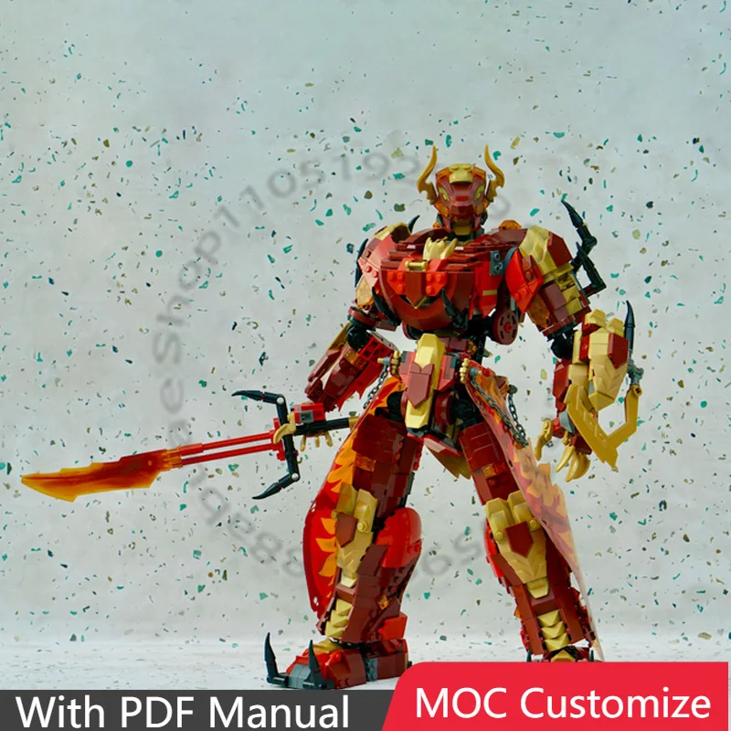 

1343 детали, конструктор MOC 71822 «Драконий Мех», модульный, настраиваемый, креативный дизайн, развивающая игрушка для мальчиков, подарок на праздник