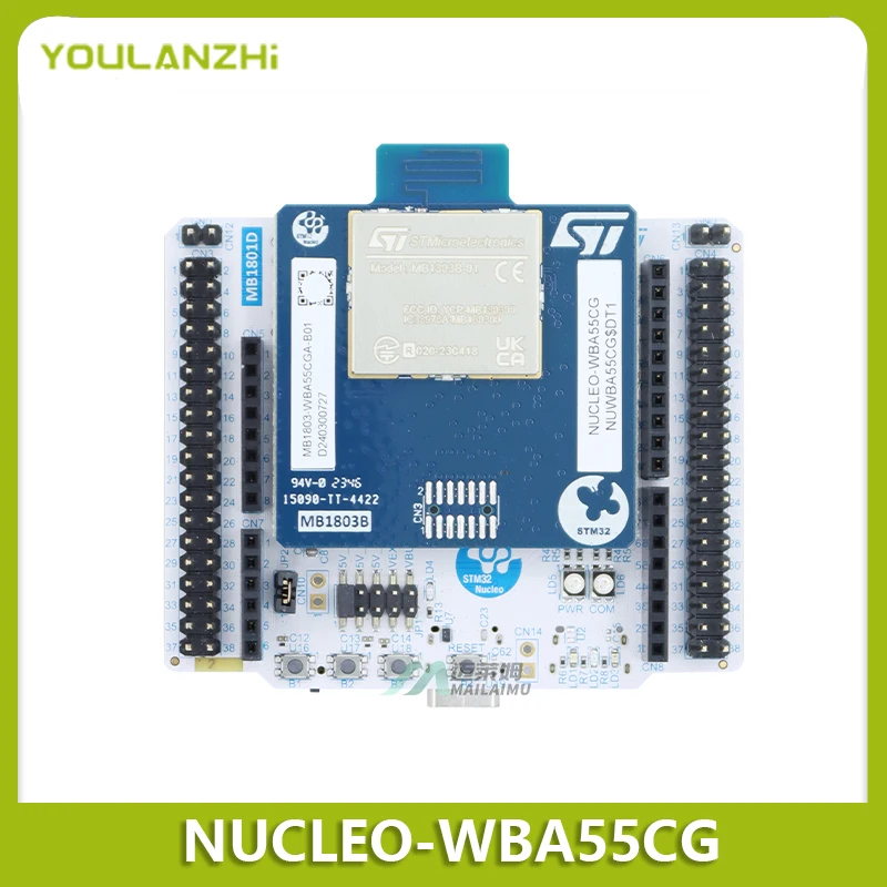 

В наличии подлинная плата разработки NUCLEO-WBA55CG STM32WBA55CG Bluetooth малой мощности