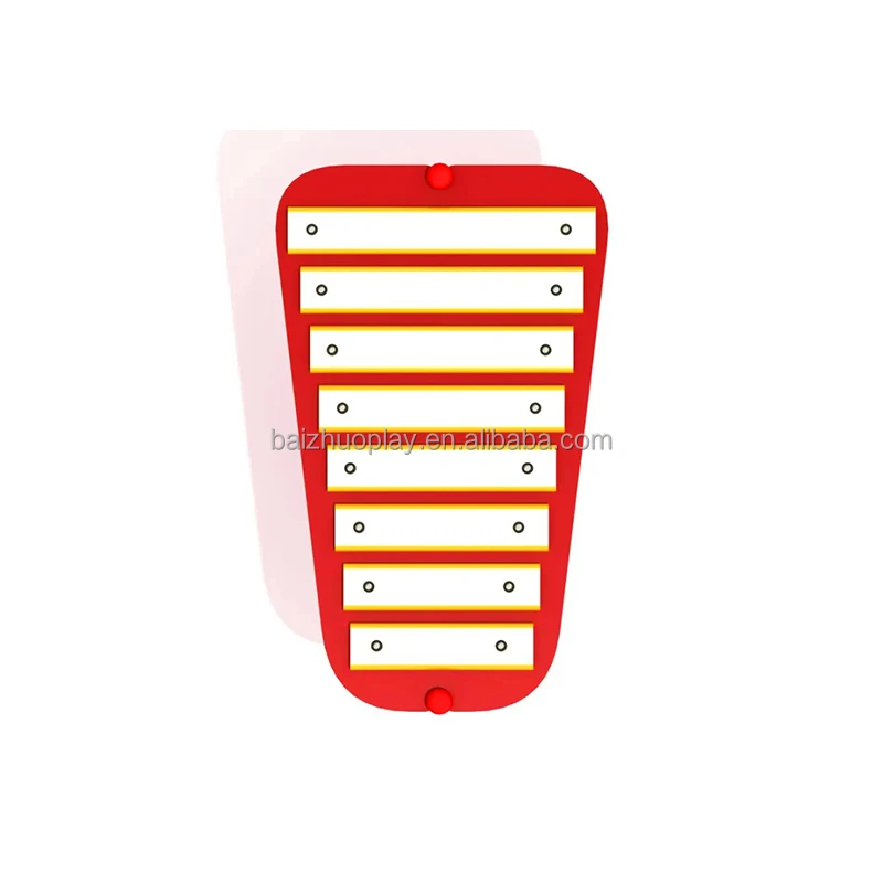 Kids Outdoor Metal Xylophone Chime Percussion Instrument Kindergarten Park Playground Musical Education Equipment
