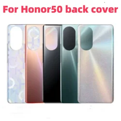 Back cover For Honor50 Battery Cover Back Glass Panel Rear Housing Door Case Replacement