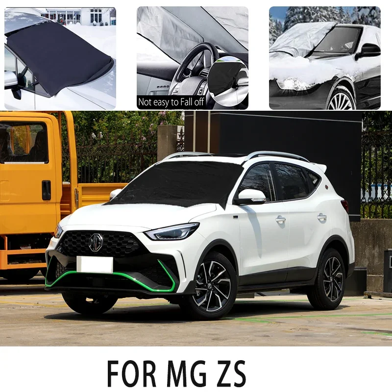 

Carsnow cover front coverfor MG ZS snowprotection heat insulation shade Sunscreen wind Frost prevention car accessories