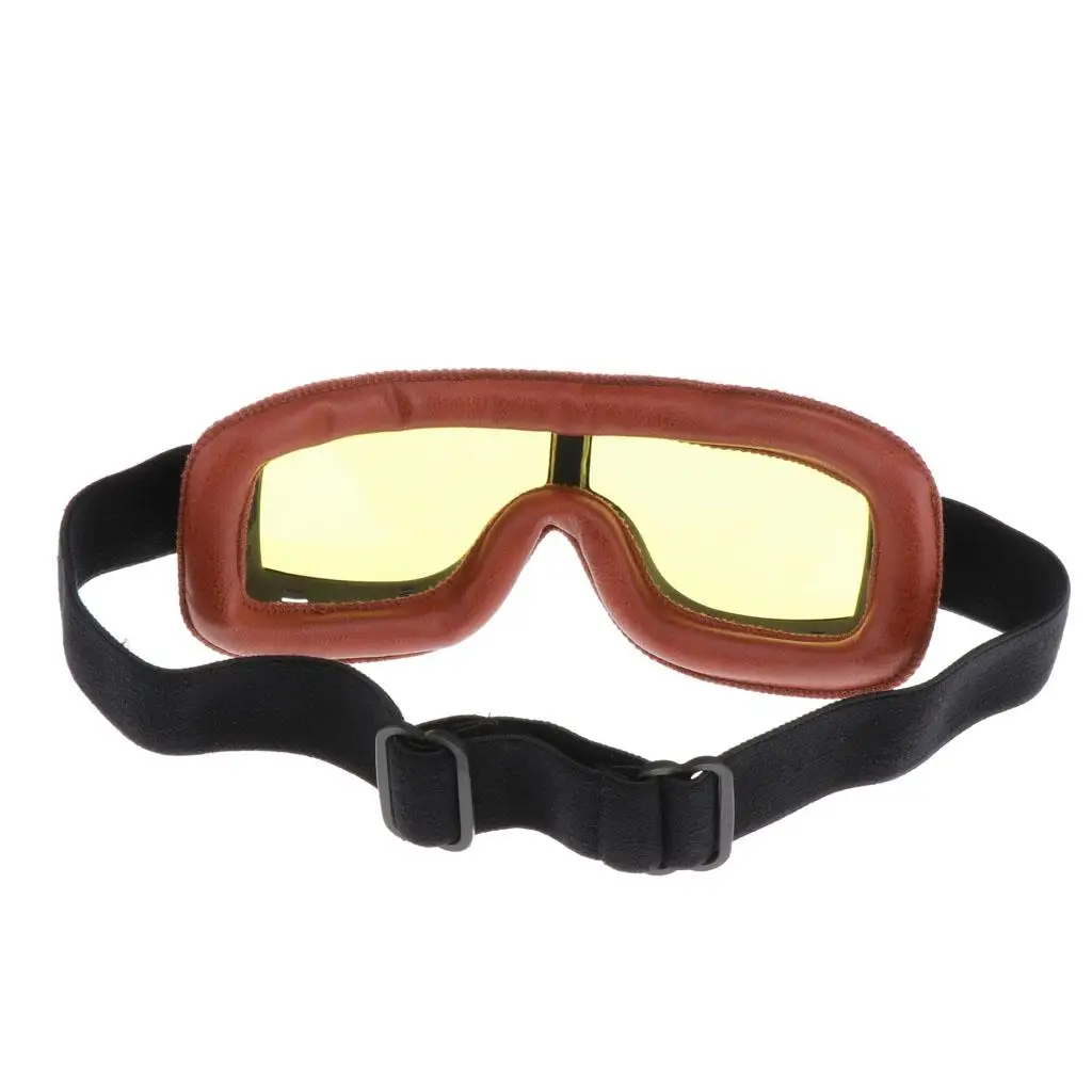 Adjustable Elastic Strap Motorcycle Helmet Glasses Colorful Goggles for Adult Youth Outdoor Cross Country