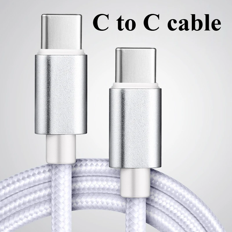 

C To C Fast Charging Data Cable Suitable for Apple Samsung Xiaomi Redmi Notebook Android Dual TypeC Charging Cable Pd Data Cable