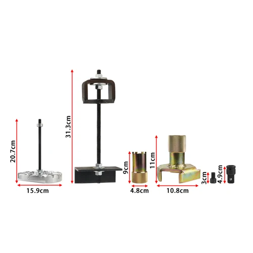 Imagen 2 del producto Kit completo de herramientas de embrague servicio primario y secundario para Polaris P-90 RZR 900 1000 y Turbo guardabosques de 2016 2021 900 1000 General