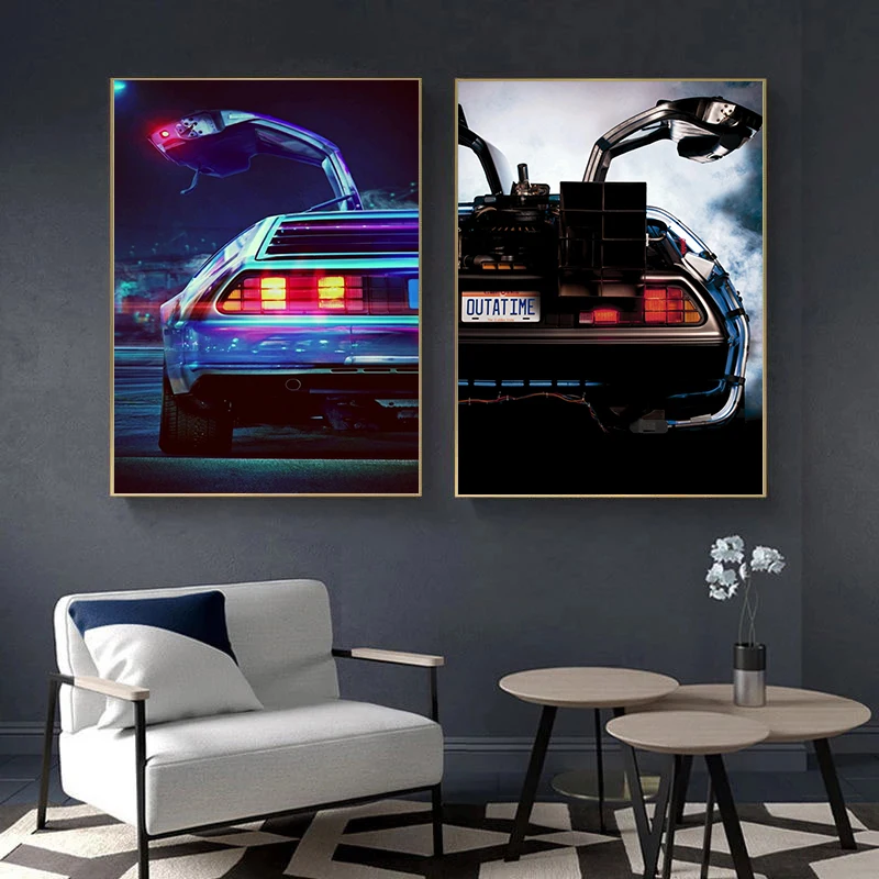 

Retro Locomotive Racing Posters Art Car Canvas Painting Prints Abstract Wall Art Pictures For Modern Living Room Home Decor