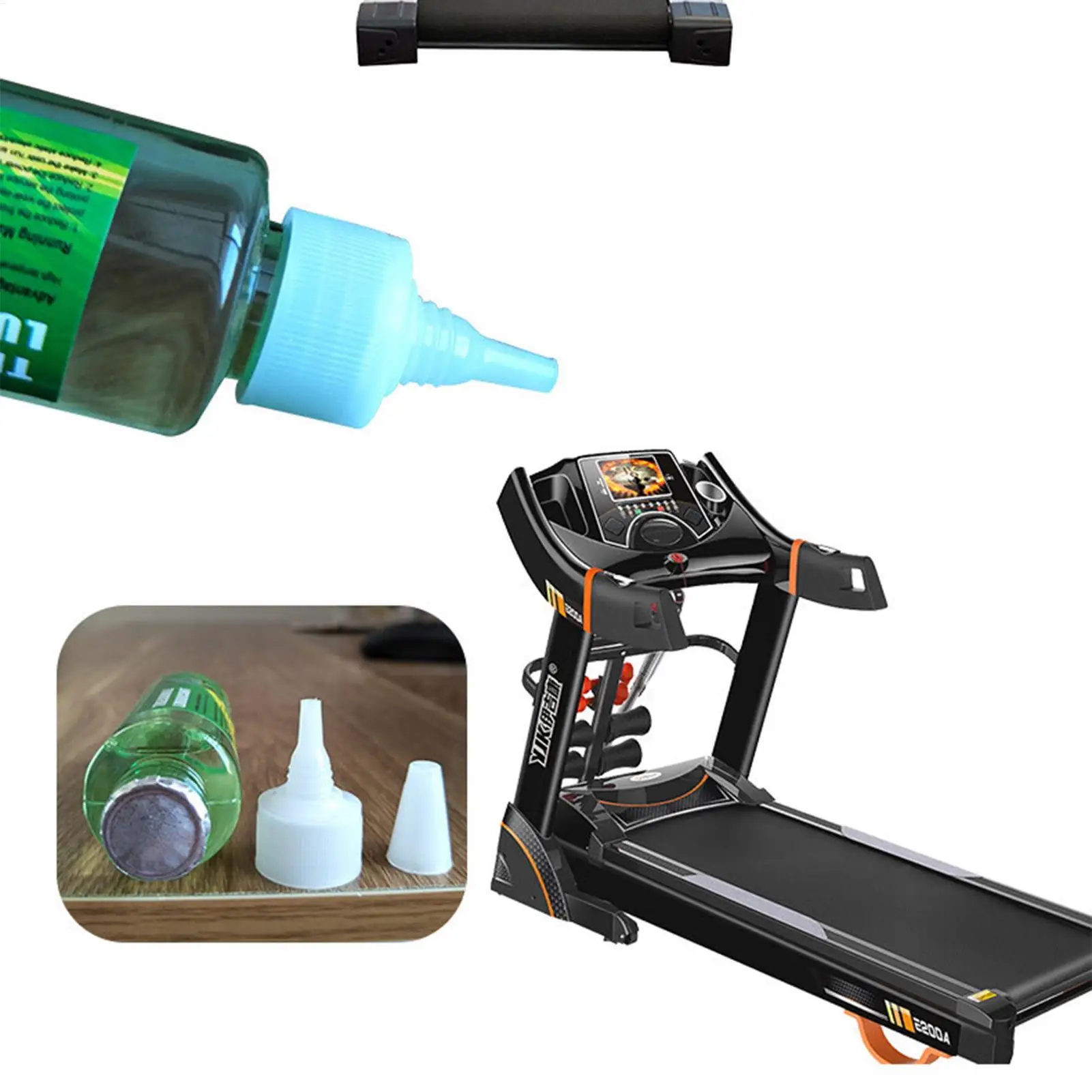 60ML Treadmill Belt Lubricant Silicone Oil Running Machine Noise Reduction Treadmill Oil Maintenance Tool Treadmill Accessories