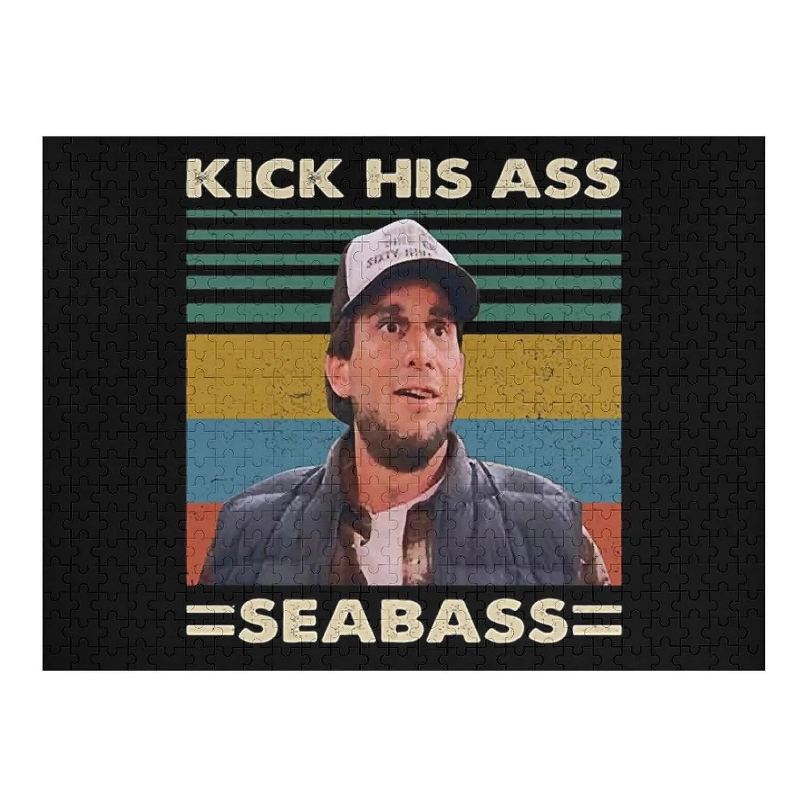 For Men Women Dumb & Dumber Kick His Ass Jigsaw Puzzle Customs With Photo Woods For Adults Puzzle