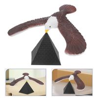Pyramid Physical Balancing Eagle Bird Toy Novelty Trick Gravity Science Balance Bird Toy Gift Funny Eagle Bird Interactive Toy