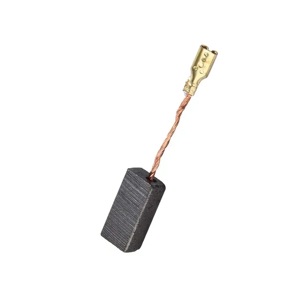 WearResistance Carbon Brushes With Wire Leads And Brush Springs Attached For Bosch Angle Grinder Carbon Power Tool