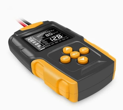 Car Battery Tester 12V 24V Digital Display Internal Resistance Check Tool for Auto Truck SUV Vehicle Maintenance Diagnostic