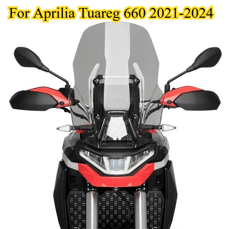 

1PC Tuareg660 Motorcycle Front Windshield Windscreen for Aprilia Tuareg 660 2021-2024 Wind Shield Screen Airflow Deflector Visor