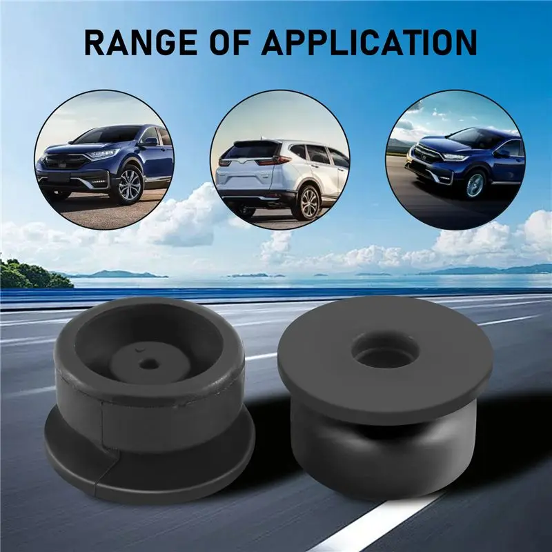 Upgraded 1 Pair Lower Radiator Mounting Rubber Bush For HONDA CRV 1-4 CIVIC EG EH EJ EJ EK EM ACCORD FIT JAZZ ODYSSEY CITY Acura 3