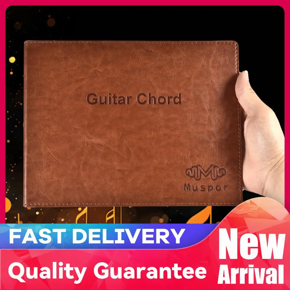 6 String Guitar Chord Book Guitar Chord Chart Instructional Guitar Chord Sheet Portable Electric Guitar Chord Book for Beginners