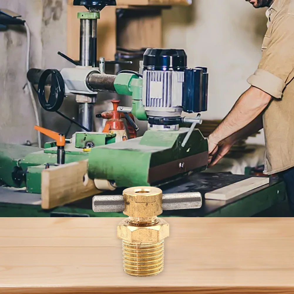 Compressor Part Drain Valve Garage Use Workshop Maintenance Long Lasting Performance Compact Design Threaded Connection