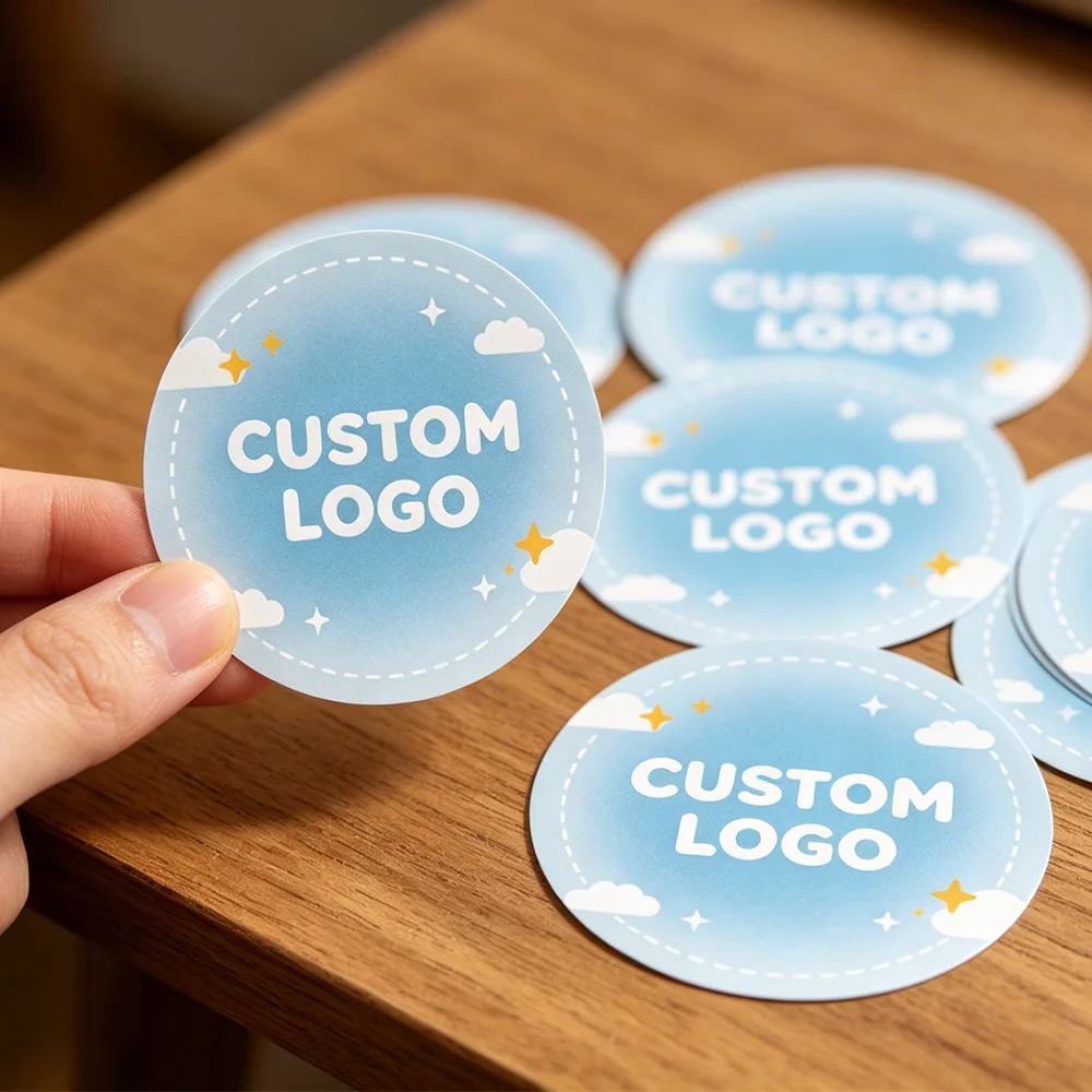 768pcs custom stickers /2in/LOGO/ Wedding/Business/birthday/packaging seal/personalized stickers, custom pictures, waterproof