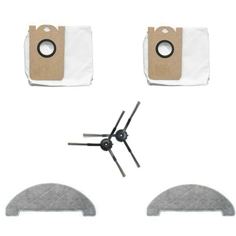 Акция! Запасные части, основная вращающаяся щетка, боковые детали, пылесборники для Viomi S9, аксессуары для пылесоса
