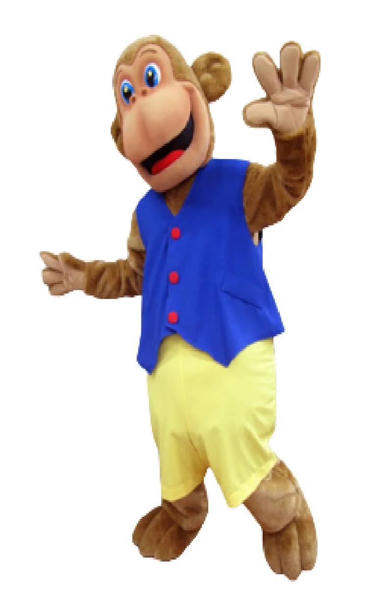 

Monkey Party mascot costume custom fancy costume anime cosplay kit mascotte theme fancy dress carnival costume b0511