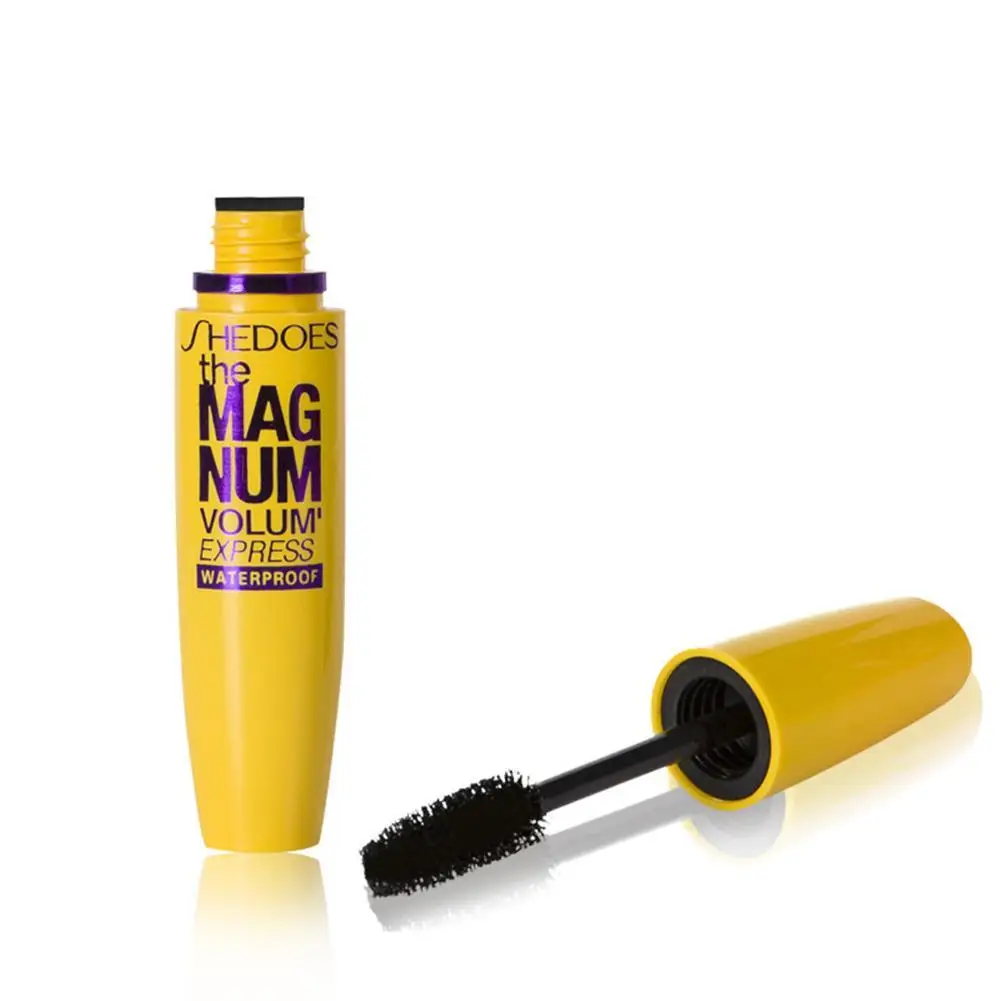 Mascara noir pour les yeux pour femme, kit de maquillage, long, naturel, volume supplémentaire, imperméable, professionnel, 1 pièce