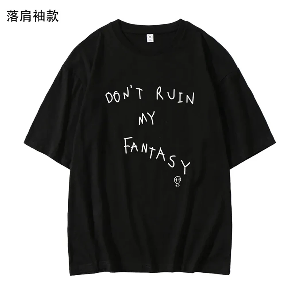 

2025 Star Same T-shirt PHOTO OF MY HOPE got7wangPrinte shirt Kpop Shirt Pullovers Women Men Korean Style summer Oversized Tshirt