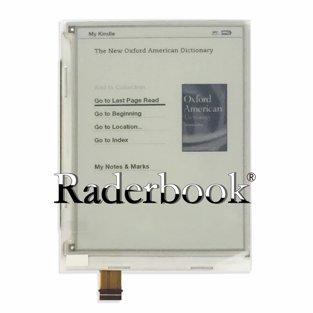 New 6.0'' 39PIN ED060SCA(LF) E-ink LCD Screen For Ebook Reader Raspberry Pi Display