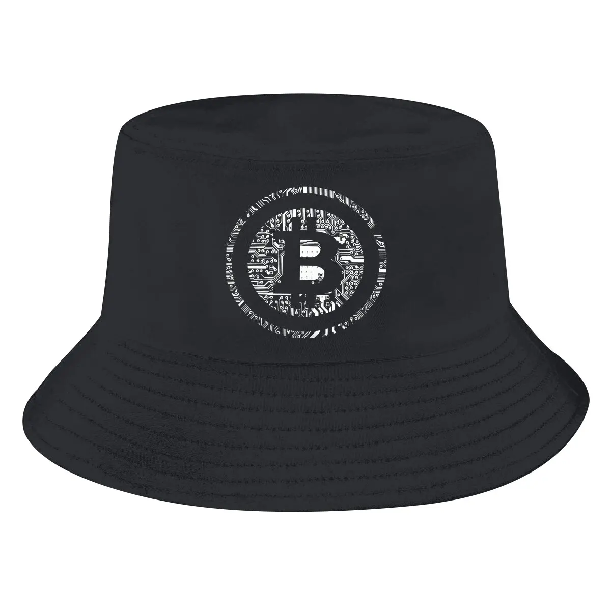 Cryptocurrency Bucket Hat Promote Financial Freedom Bitcoin Men's Women's Fisherman Cap Hip Hop Beach Sun Fishing Hats