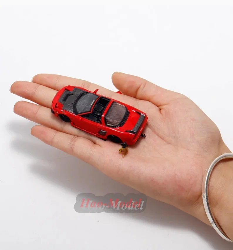 FY 1:64 For Honda NSX TRA by Chris Cut Alloy Diecast Model Car Kids Toys Boys Birthday Gifts Hobby Display Ornaments Simulation