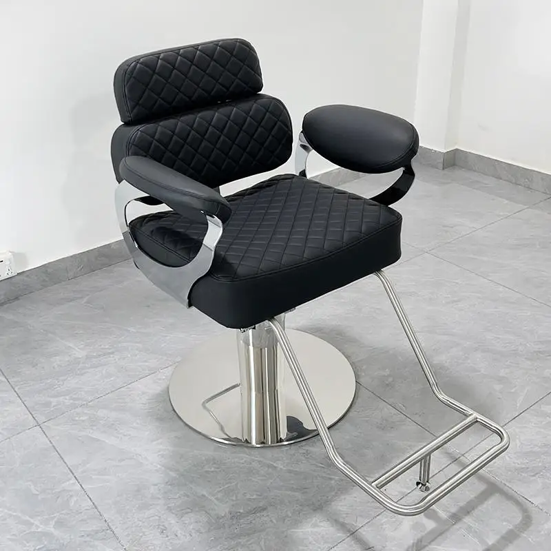 

Aesthetic Trendy Barber Chair Commercial Salon Supplies Shampoo Barber Chair Hairdressing Luxury Modern Commercial Furniture