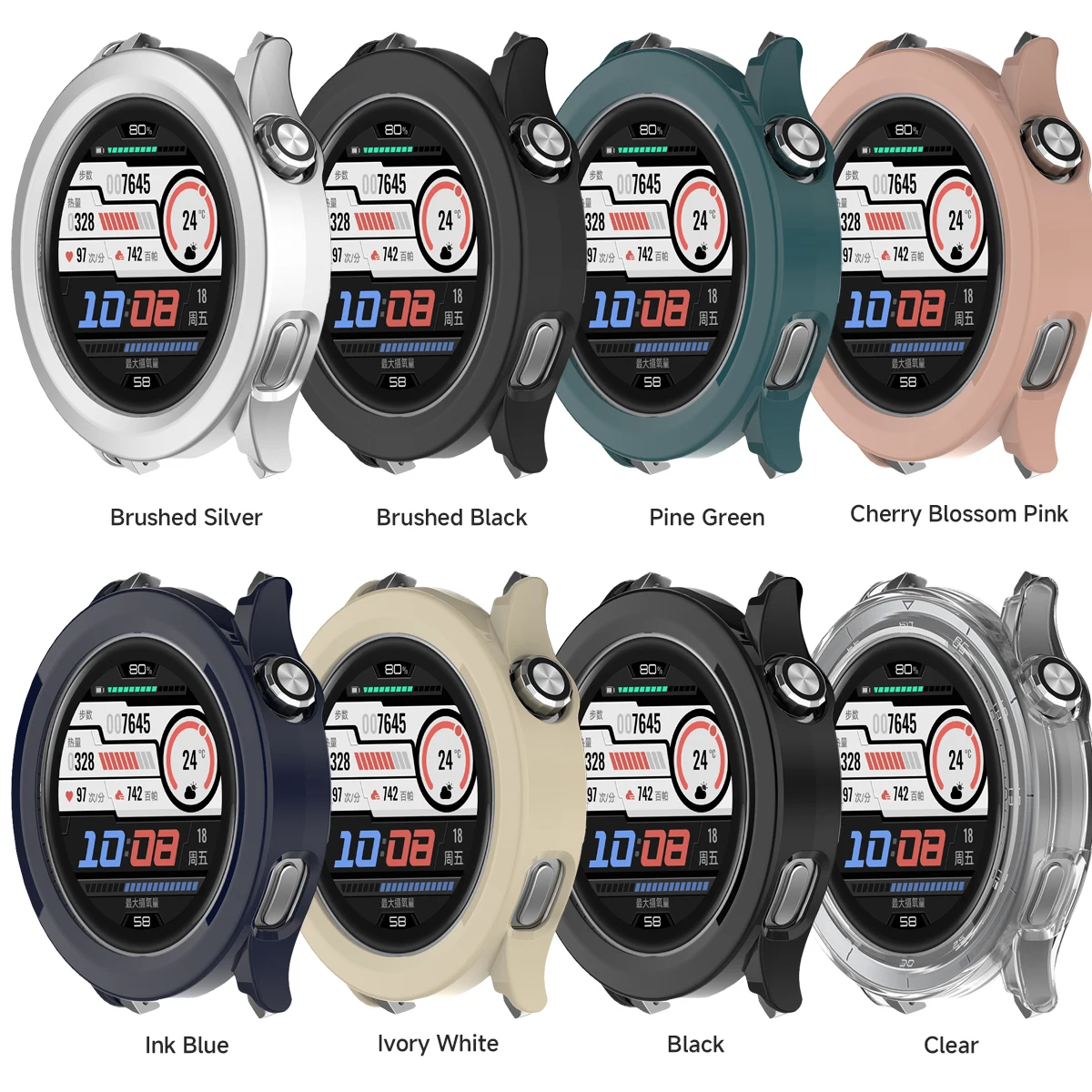 PC Case+Tempered Film for Xiaomi Watch S5 Hard glass film Drop-resistant Shell for Xiaomi band S5 Screen protection accessories