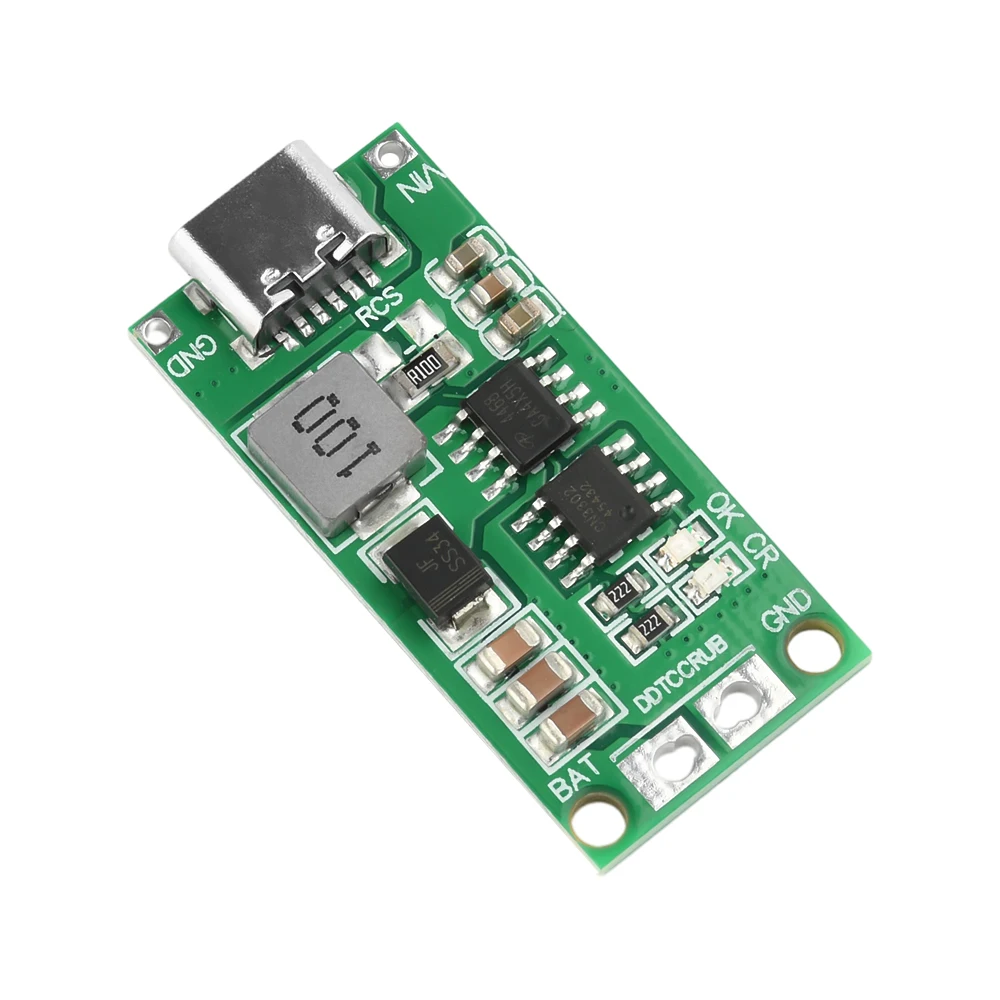 2S/3S/4S 1A 2A 4A Tipo-C A 8,4 V 12,6 V 16,8 V Step-Up Boost LiPo Polimero Li-Ion Caricatore DC 36 V 18650 Batteria al litio