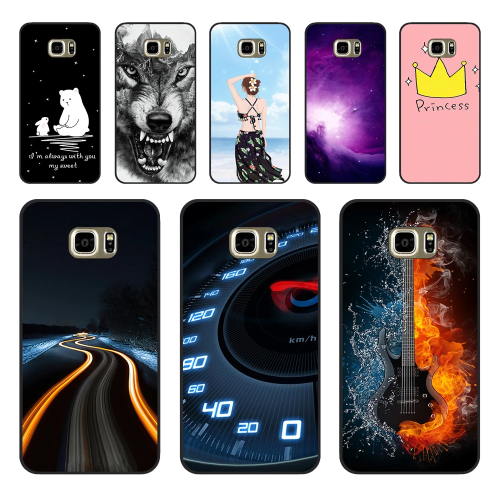 Case For Samsung Galaxy Note 5 Case Soft Silicon Cover For Samsung Galaxy Note5 Phone Case For Samsung Galaxy Note 5 Back Cover