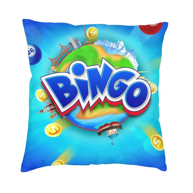 Nordic Bingo Paper Game Cushion Cover for Sofa Velvet Throw Pillow Case Decoration Pillowcase