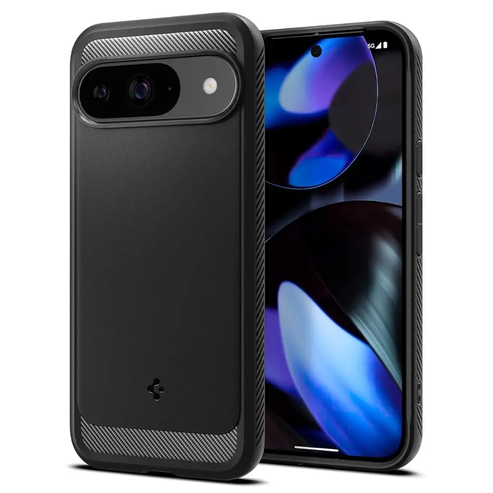 

Rugged Armor Designed for Pixel 9 Case/Pixel 9 Pro Case (2024) [Hard Shell] [Military-Grade Protection] - Matte Black