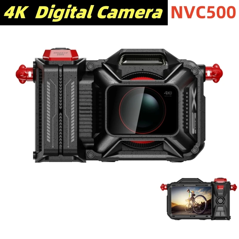 

HD Digital Camera 4K Micro DSLR Camera Electronic Flash Home 50x Zoom New Recording Video Camera With WIFI LENS 64G Card