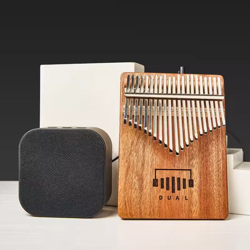 DUAL kalimba D1，D2Pro, designed by April Yang, kalimba bag&sheet