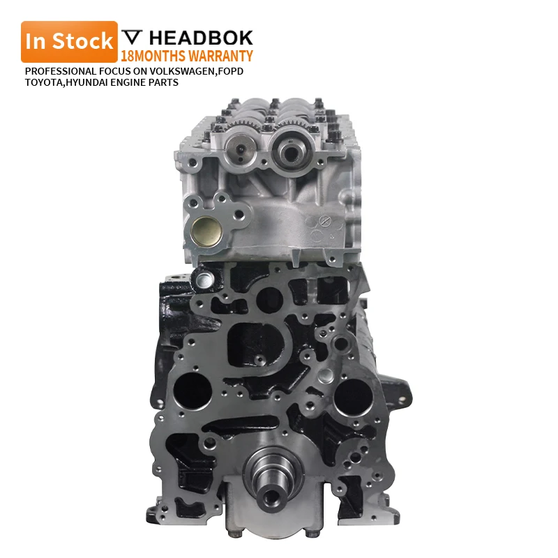 ForAuto محرك الديزل كتلة طويلة جديدة 3.0D كاملة 1KD اسطوانة كتلة تجميعها لتويوتا #3