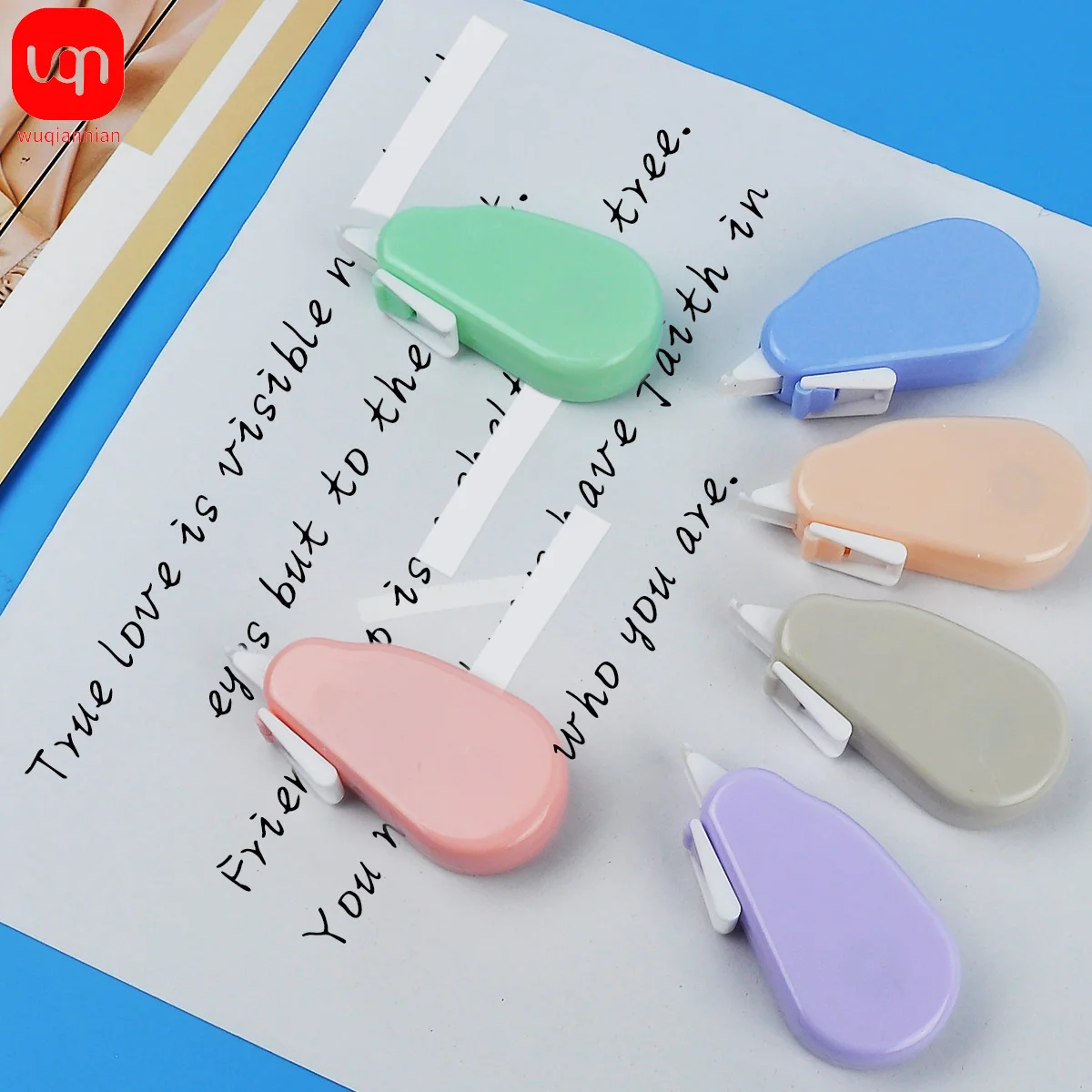 6 Pcs Correction Tape School Supplies Stuff Whiteout Portable Students Study Tools Writing Tapes White-out Kids Tipex