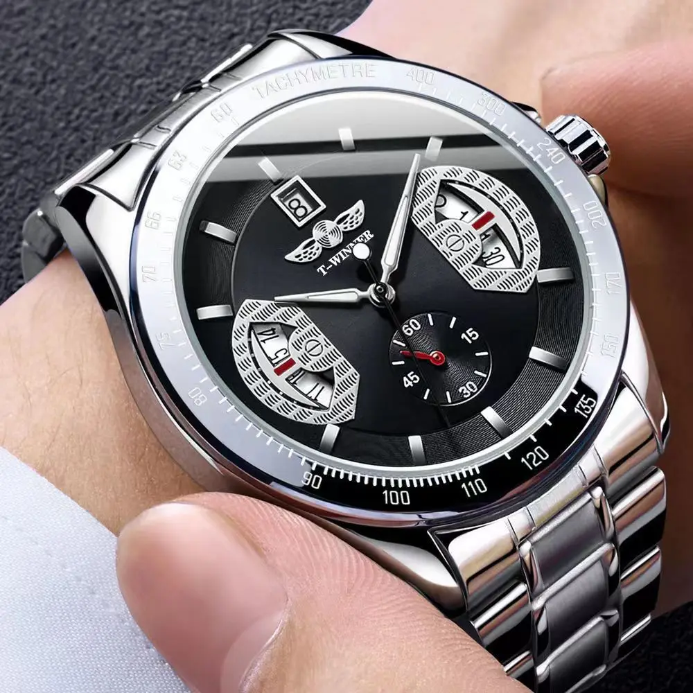 Men's Fully Automatic Mechanical Watch, Fashionable