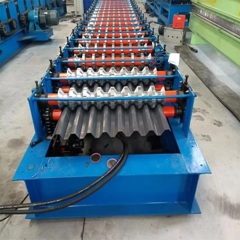 Automatic Wall Cladding Roll Forming Machine Horizontal Siding Panel Making Machine for Steel Structure Building Exterior