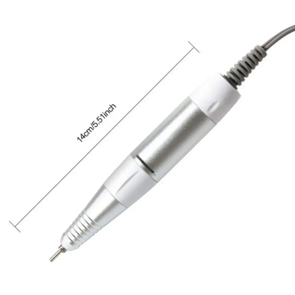 เครื่องเจียรเล็บไฟฟ้าแบบพกพา เปลี่ยนได้ สำหรับมืออาชีพ ตะไบขัดเล็บ อุปกรณ์ทำเล็บสวยงาม